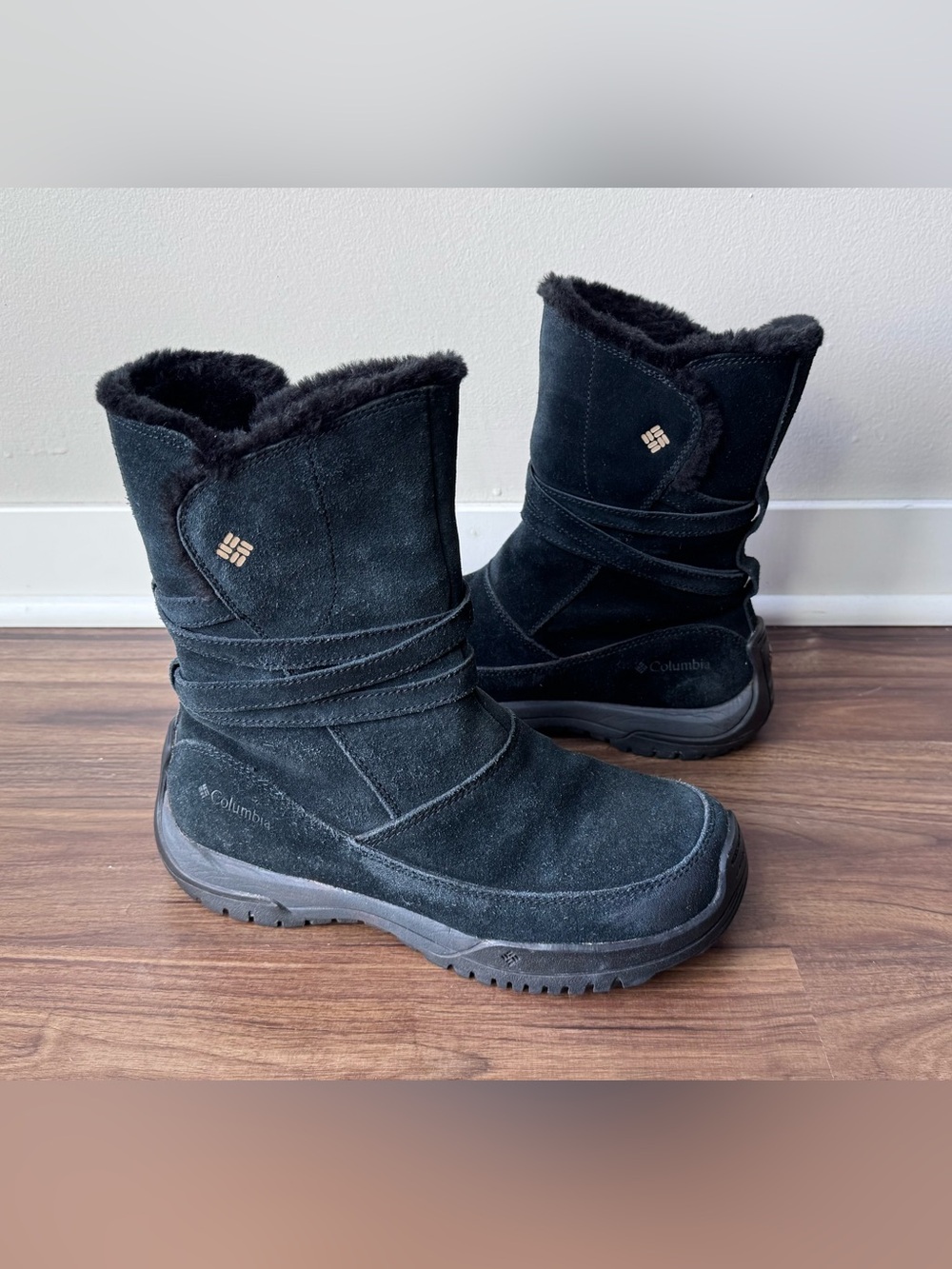 Columbia Namara Black Winter Boots β 8 US